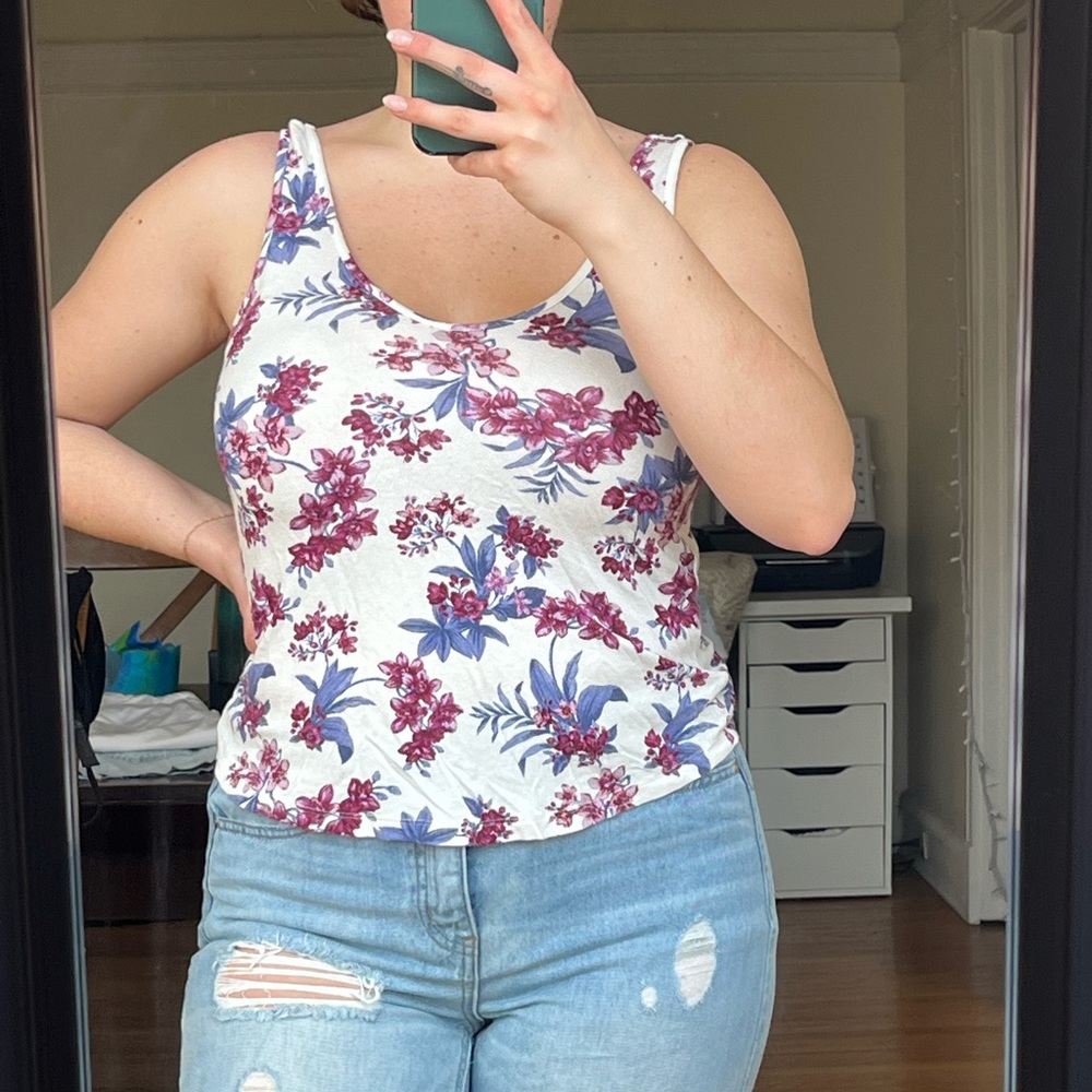 Floral shirt from American Eagle
